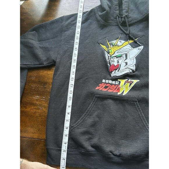Paterson Mobile Suit Gundam  Mens Small Black  Hoodie - Anime - Crunchyroll - Picture 8 of 9